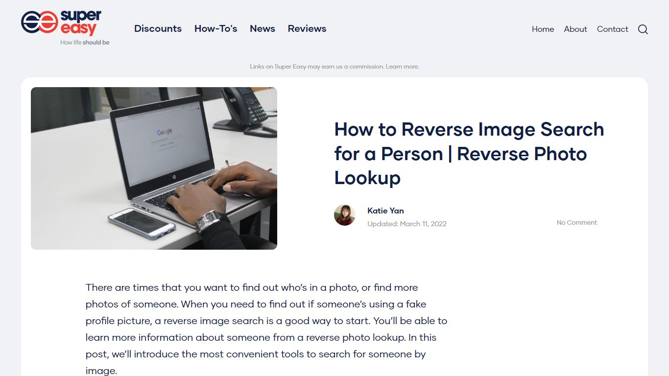 How to Reverse Image Search for a Person - Super Easy